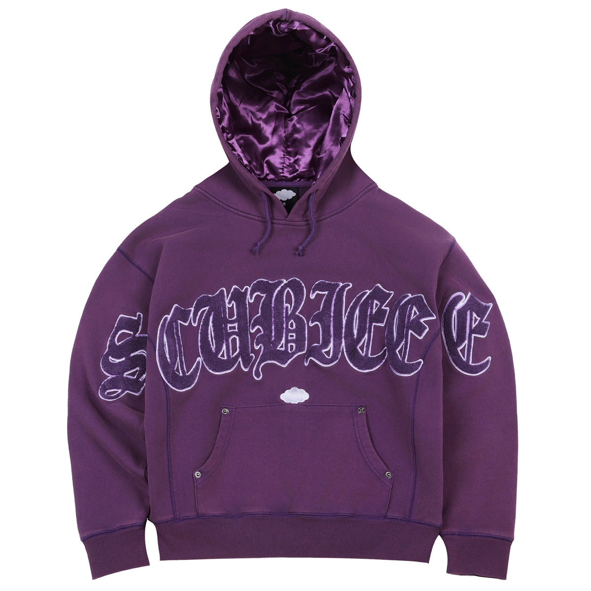 Chenille Satin Hoodies – scubieee