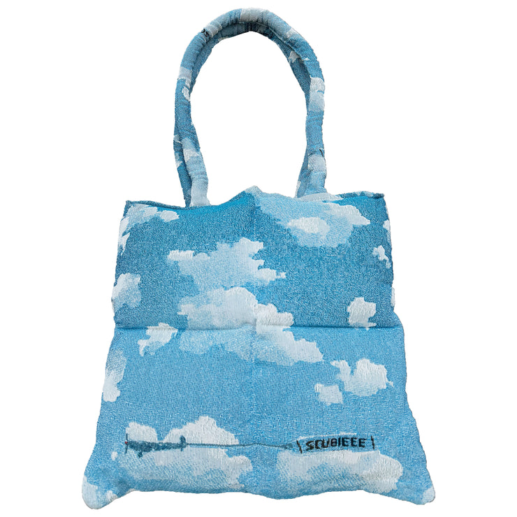 TAPESTRY PUFFER TOTE BAGS