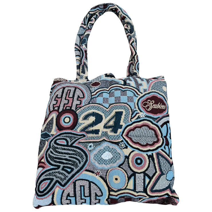 TAPESTRY PUFFER TOTE BAGS