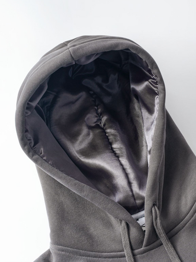 Heavyweight Frosted Silk Hood Hoodies