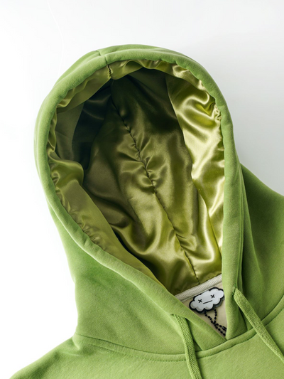 Heavyweight Frosted Silk Hood Hoodies