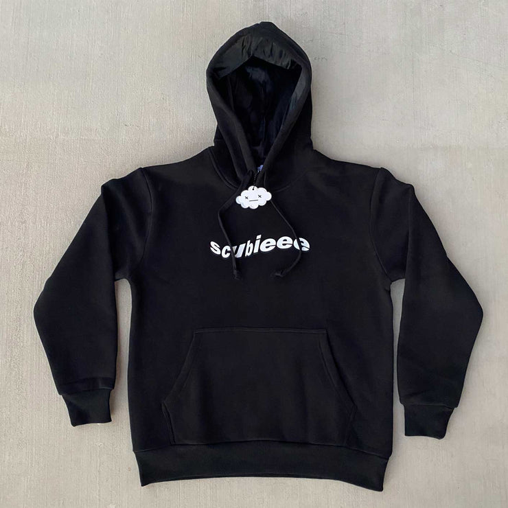 Reflective Logo Silk Hood Hoodies