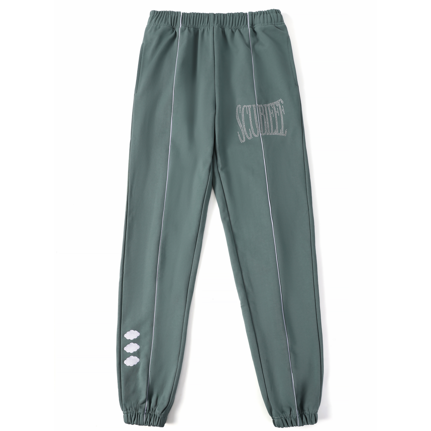 New girl order flame coral outlet pink yellow jogger sweatpants