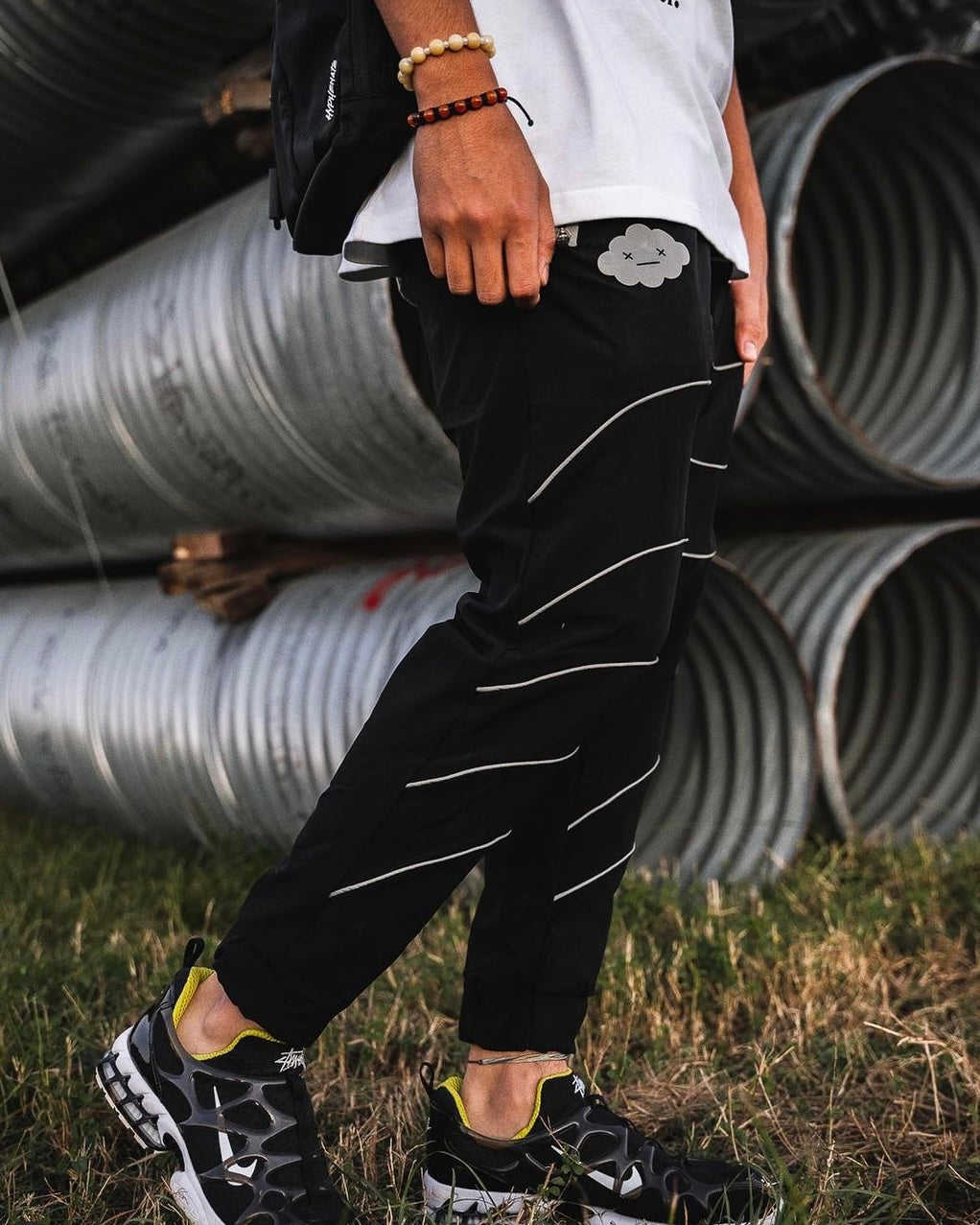 Translucent Track Pants 3M Reflective Track Pants – scubieee
